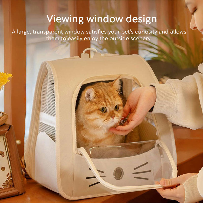 Breathable Mesh Pet Carrier Backpack
