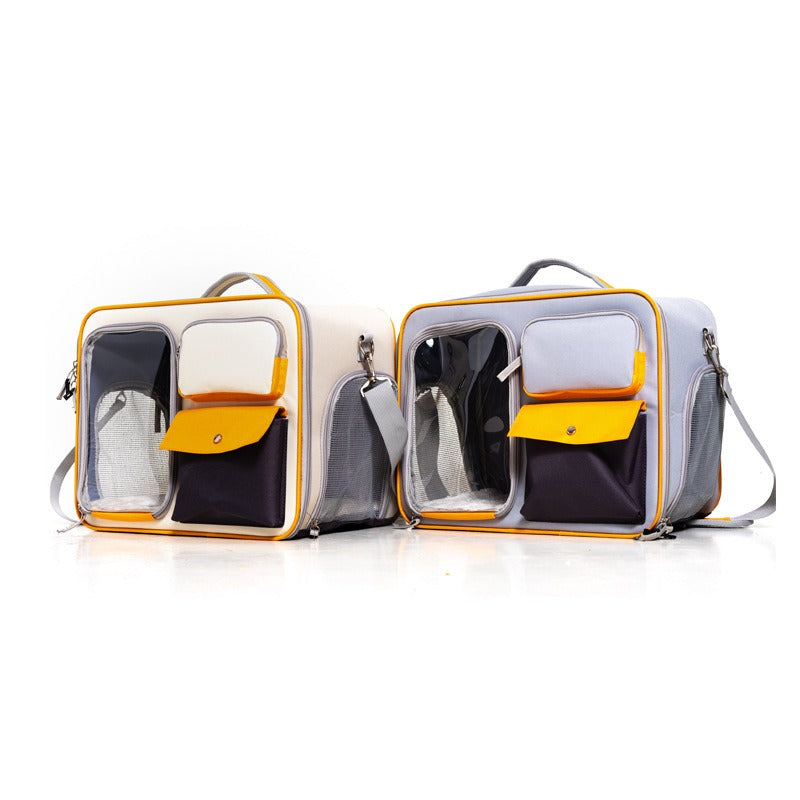 Large Canvas Pet Shoulder Bag