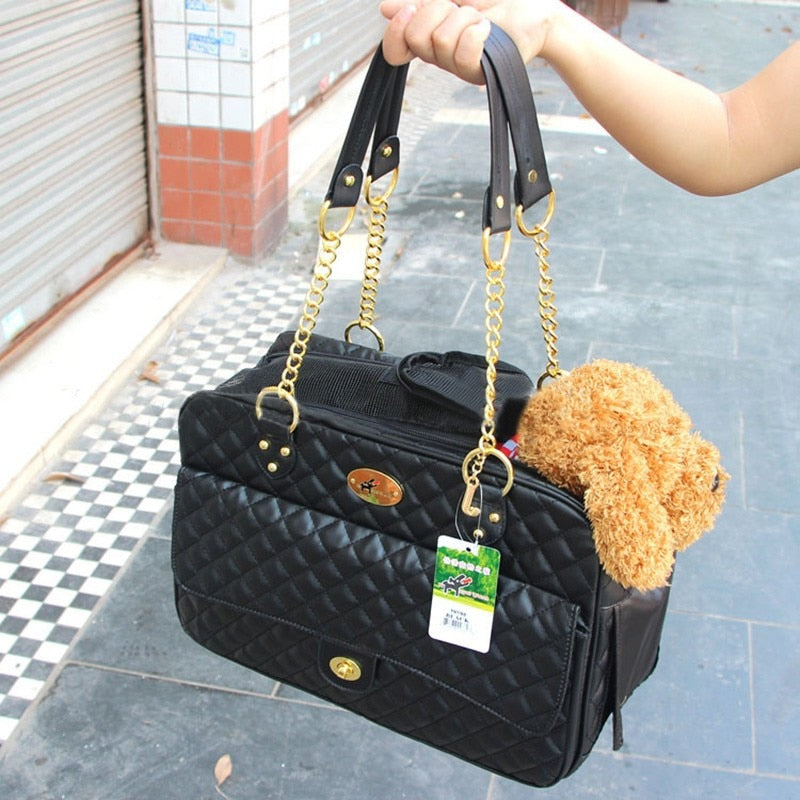 The Luxe Leather Carrier