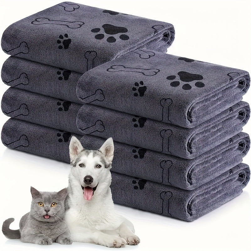 Quick-Dry Absorbent Pet Bath Towel