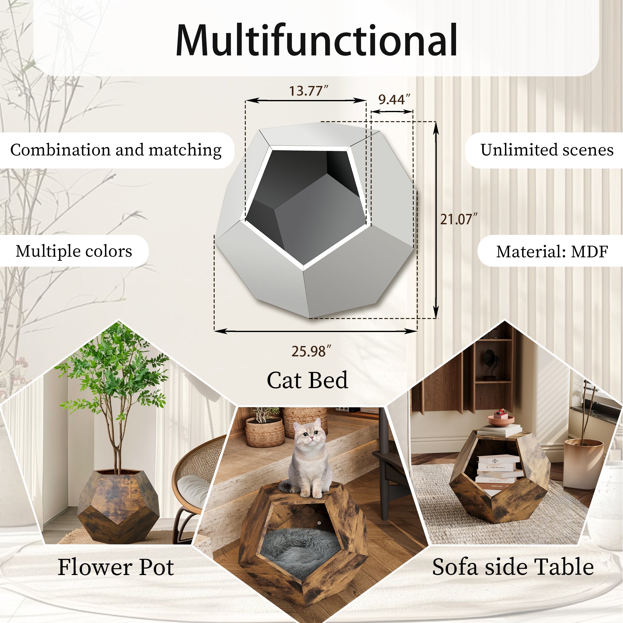 The Lux Pet Side Table