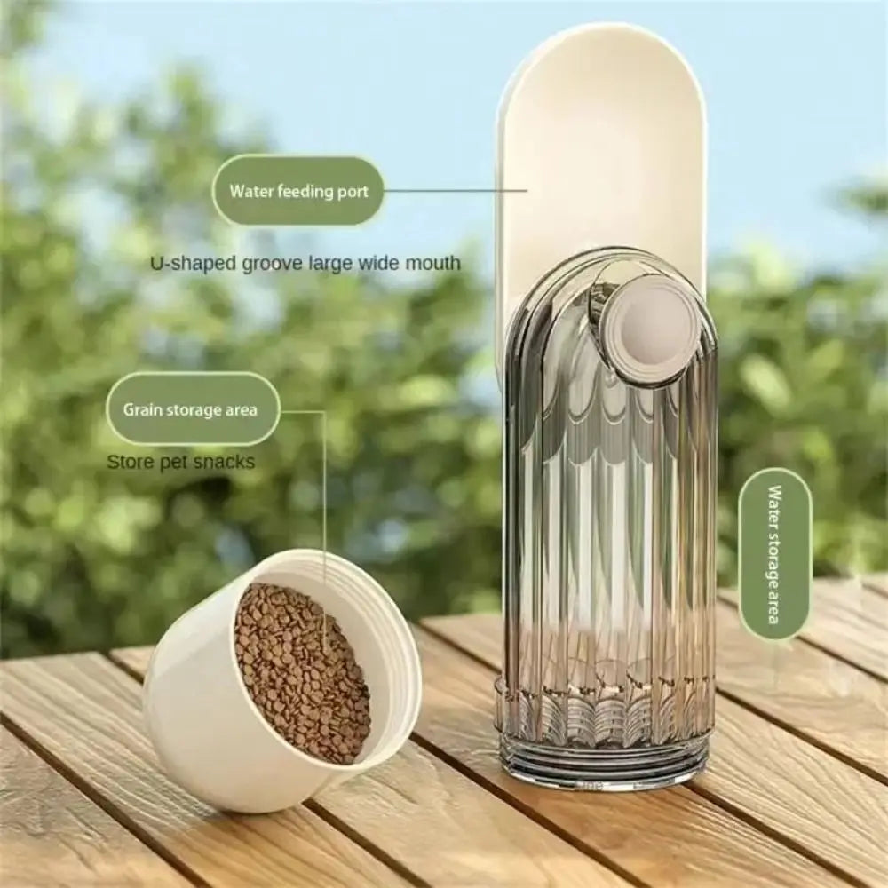 2-in-1 Portable Pet Water Bottle & Bowl