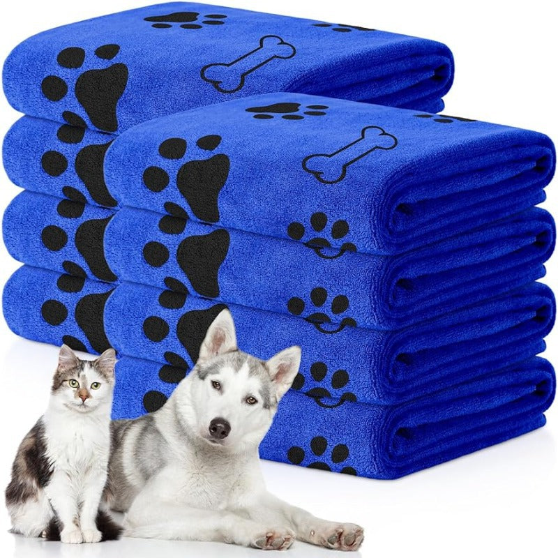 Quick-Dry Absorbent Pet Bath Towel