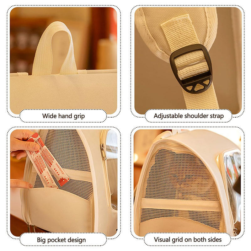 Breathable Mesh Pet Carrier Backpack