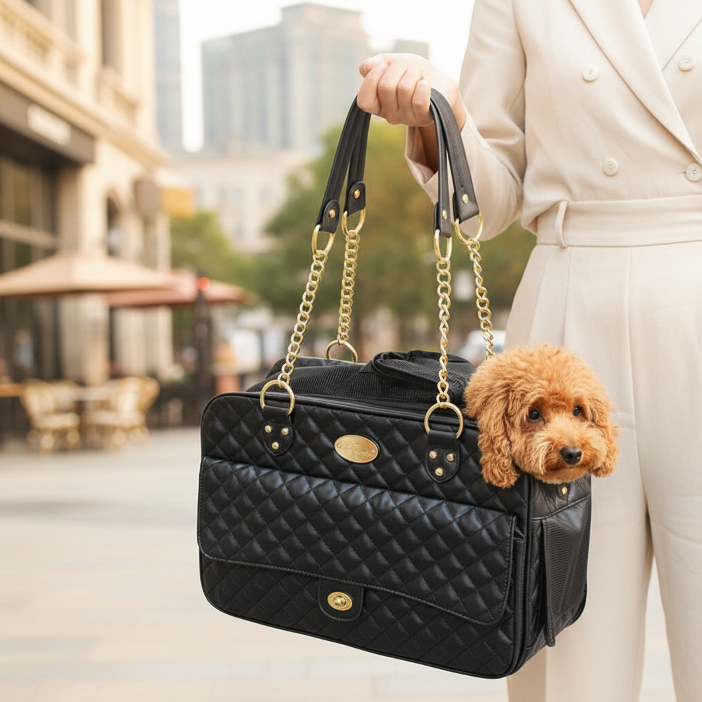 The Luxe Leather Carrier