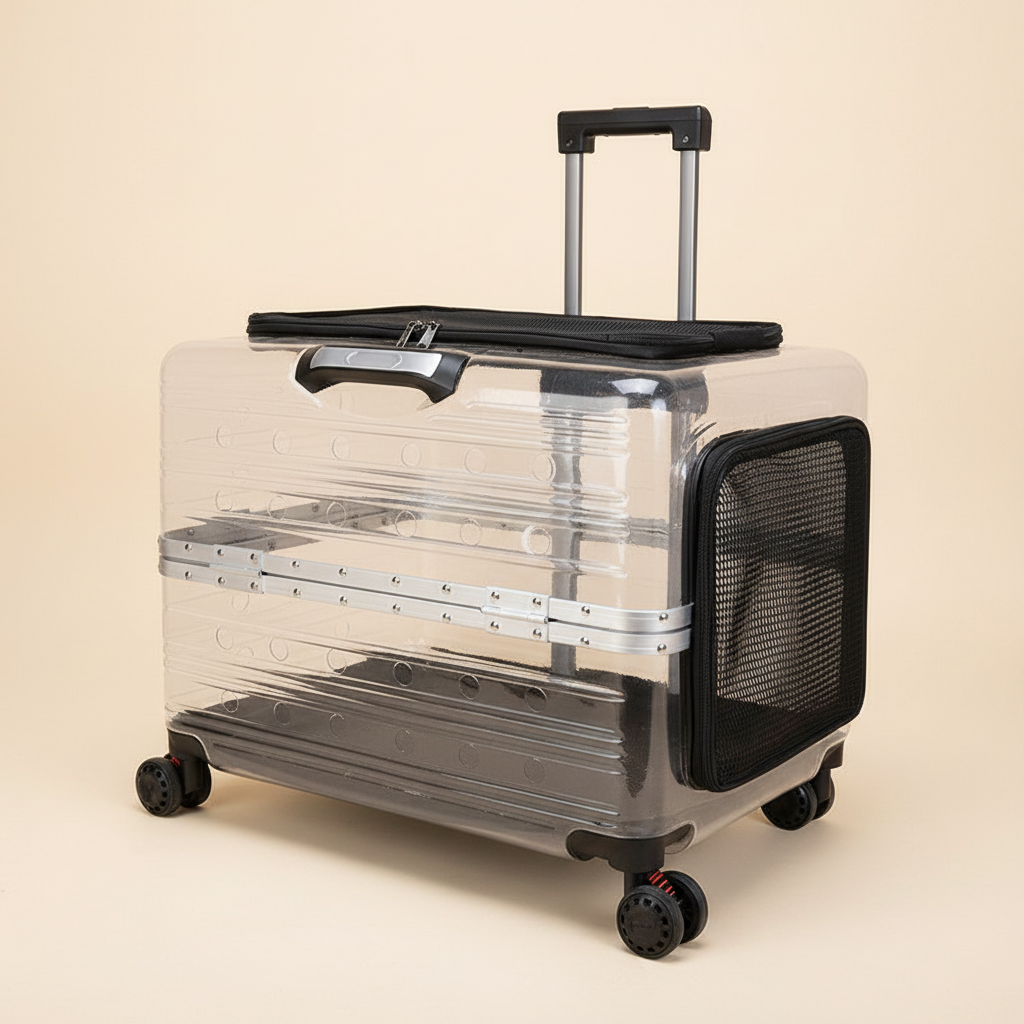 K90 Black Luggage Stroller