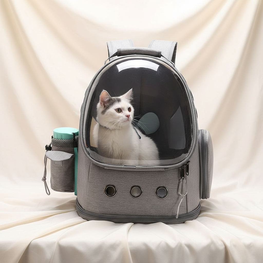 Transparent Breathable Pet Backpack