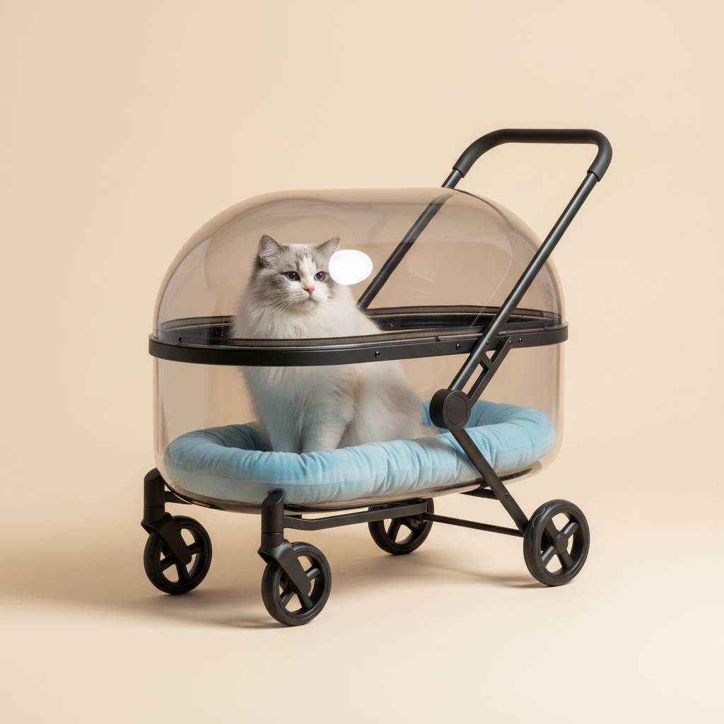 Transparent Capsule Stroller