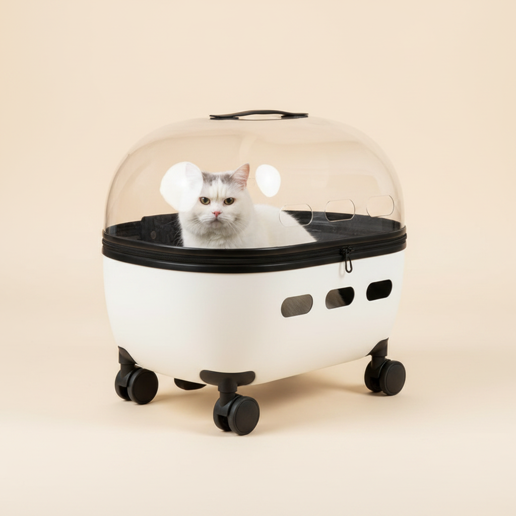 White Capsule Stroller
